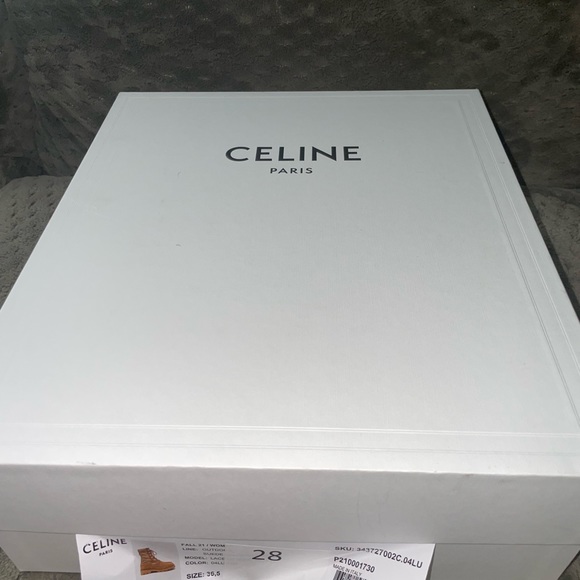 BRAND NEW!!Celine Desert Boot (lace up/ round toe) - Picture 7 of 7